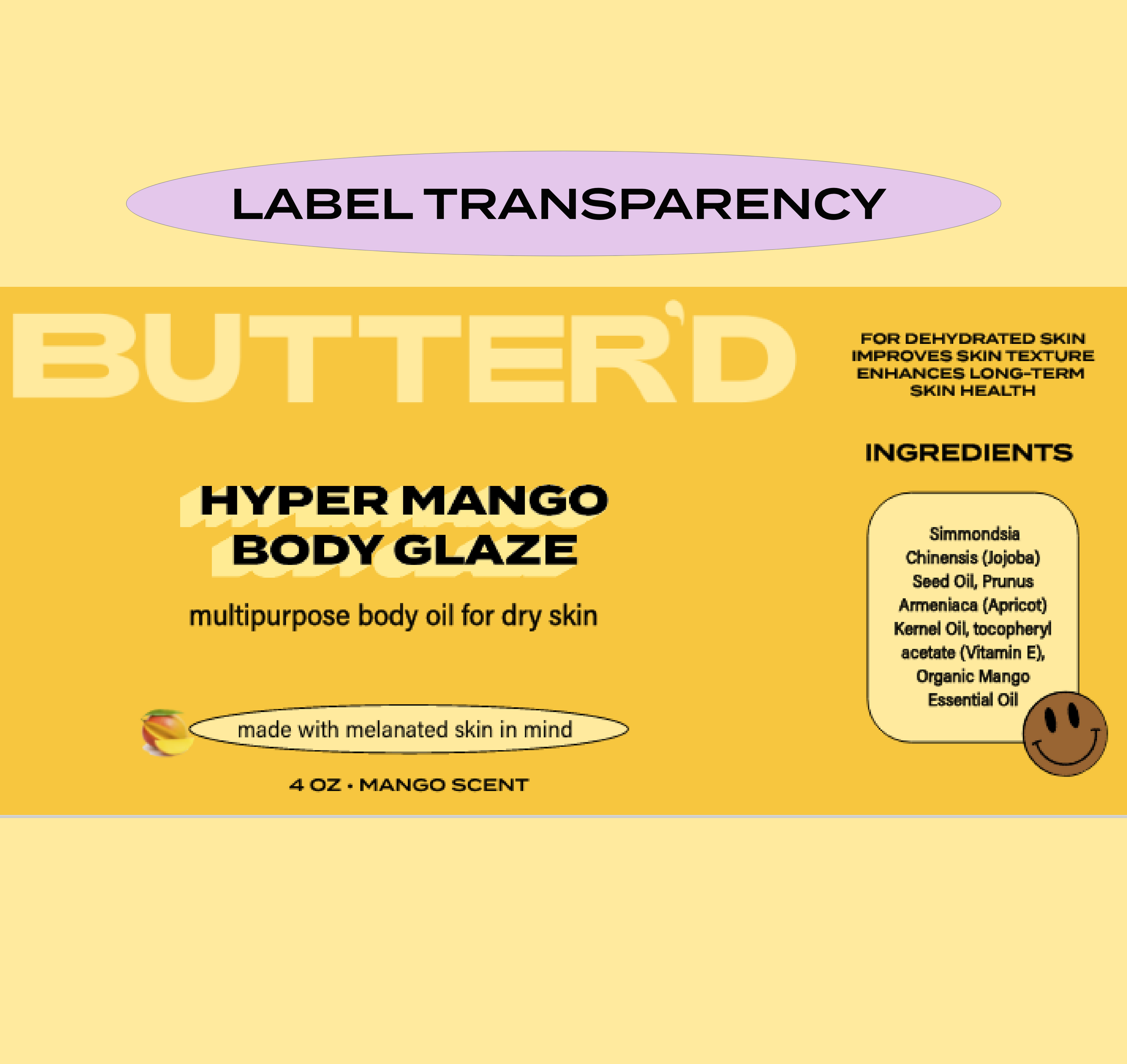 HYPER MANGO BODY GLAZE (Body Oil)